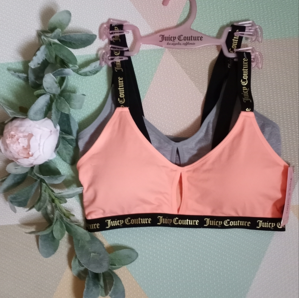 Juicy Couture Logo 2 Bras Set M